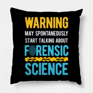 Forensic Science Funny Gifts Pillow