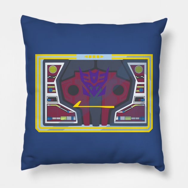 Soundwave and Laserbeak Pillow by JBAction