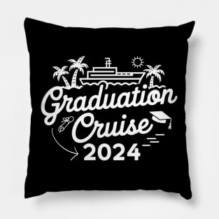 senior graduation cruise 2024 vacation Pillow