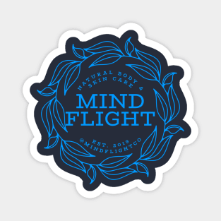 Mind Flight Leaf Circle Magnet