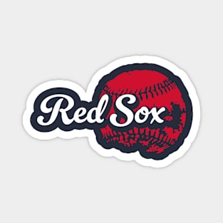 Red Sox Baseball Magnet
