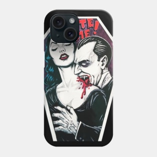 Vampira & Bela Lugosi Phone Case