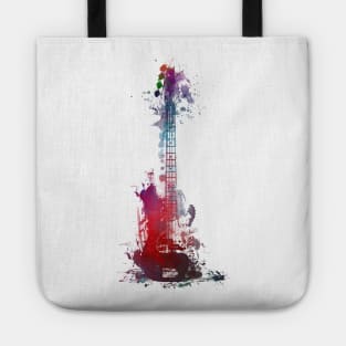 Guitar music art #guitar #music Tote