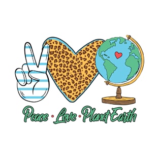 Peace Love Earth T-Shirt