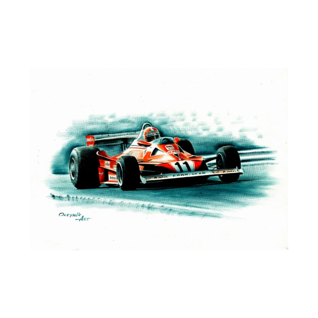 Ferrari 312T2 Niki Lauda by oleynik