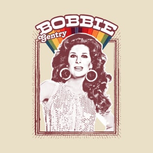 Bobbie Gentry // Vintage Style Fan Design T-Shirt