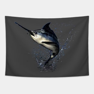 blue marlin Tapestry