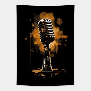 Microphone Classic Colors Tapestry