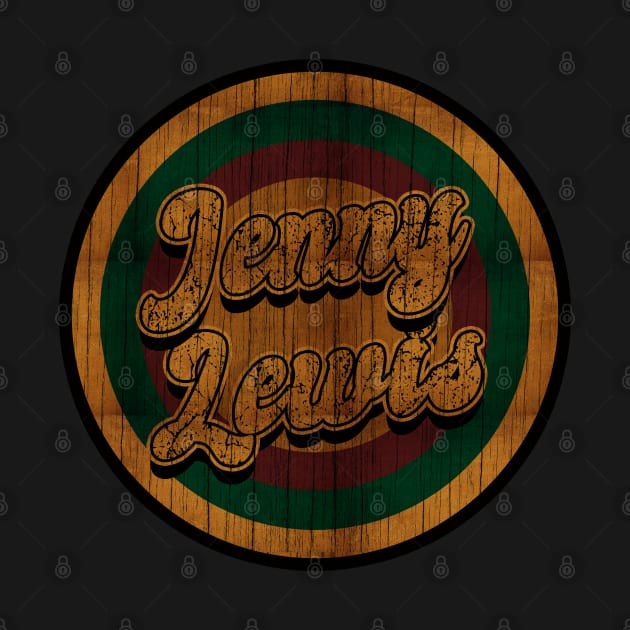 Circle Retro Jenny Lewis by Electric Tone