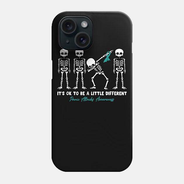 Panic Attacks Awareness It's Ok To Be A Little Different Phone Case by KHANH HUYEN