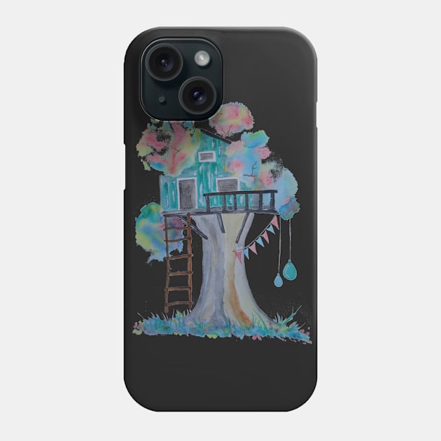 Treehouse Phone Case by Dim_kad