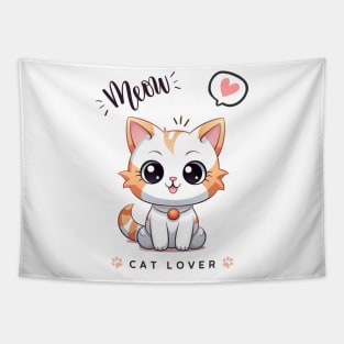 kawaii cute cat Tapestry