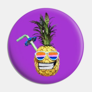 The singer is a cool pineapple Pin