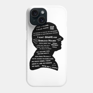 John Watson · BBC tv show sherlock Phone Case