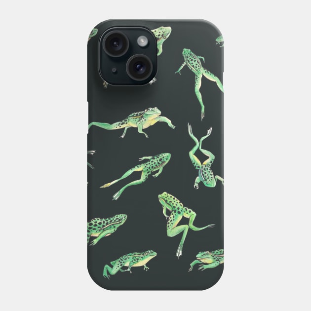 Lots of Frogs Phone Case by GnarlyBones