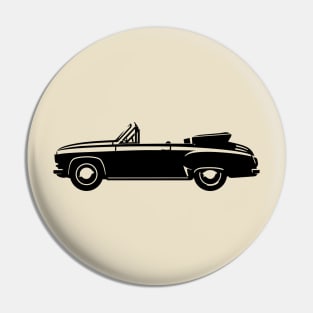 Wartburg convertible Pin