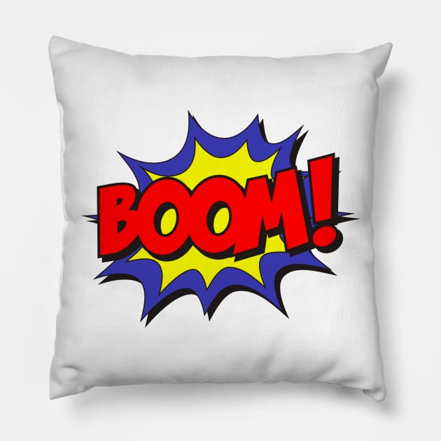 BOOM! Pillow by MBK