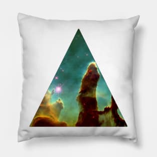Eagle Star Queen Nebula Triangle Pillow