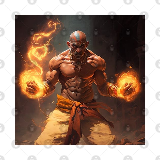 Dhalsim Street Fighter Original Artwork by Labidabop