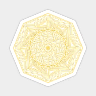 Mandala | Golden No. 3 Magnet