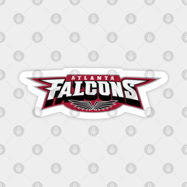 Atlanta Falcons Football Team Magnet by antarte