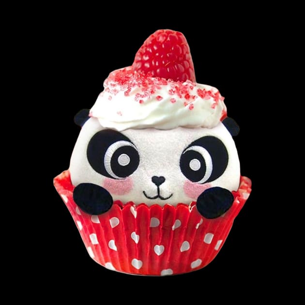 Panda cup cake by World Famous Pandas