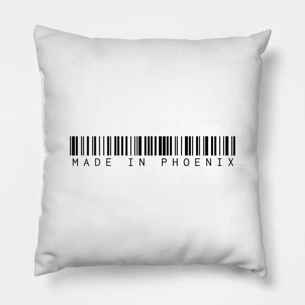 Made in Phoenix Pillow by Novel_Designs
