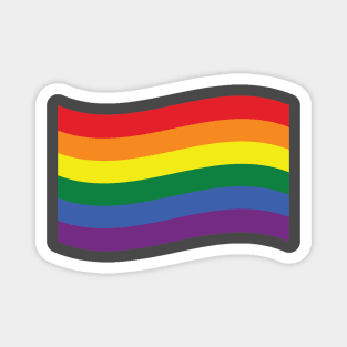 Rainbow pride flag Magnet