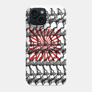 illustration, masks, mask, face, notebook, pillows, totes Phone Case