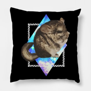 CHINCHILLA IN SPACE Pillow