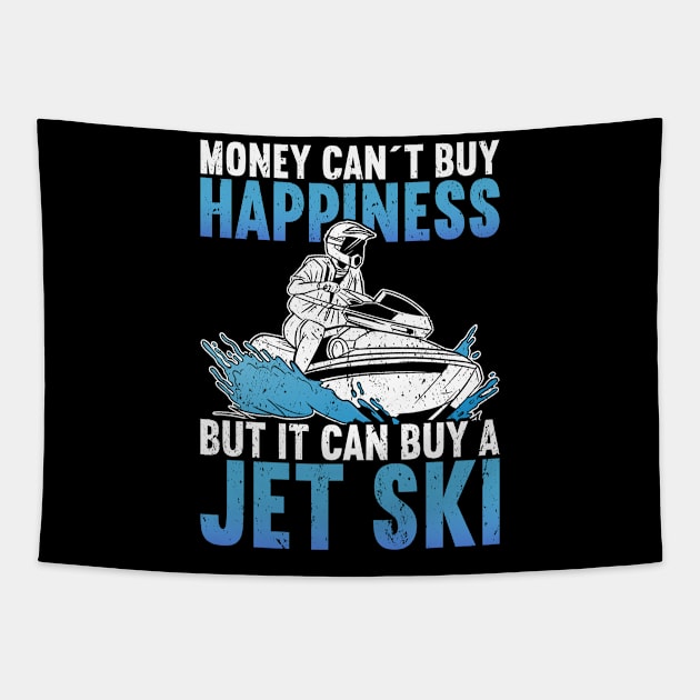 Jet Skiing Tapestry by medd.art