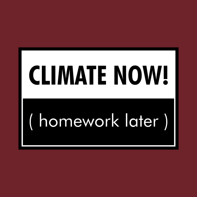 Climate now! - climate strike by GlitterMess