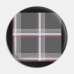 CLARK PLAID PILLOWS PINK, GRAY, WHITE, PATTERN DESIGN FOR PILLOWS, THROWS, BLANKETS, DUVET COVER Pin