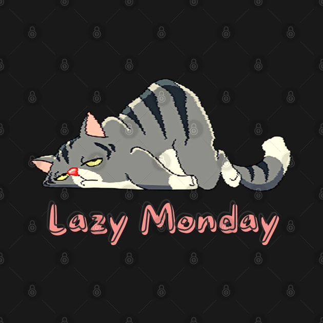 lazy monday cat by TrendsCollection