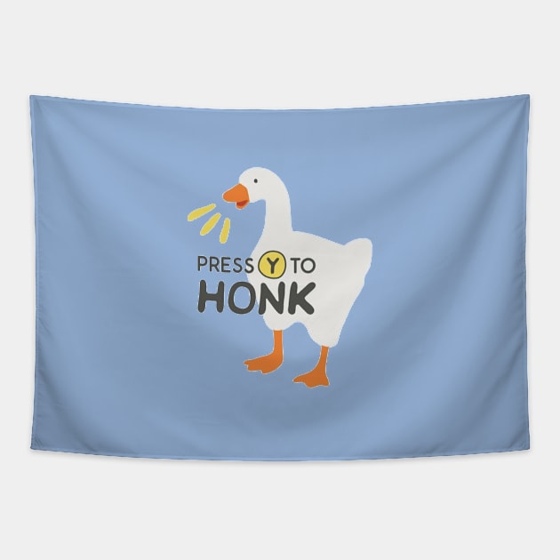 Goose Honk Merch Tapestry by tariandita