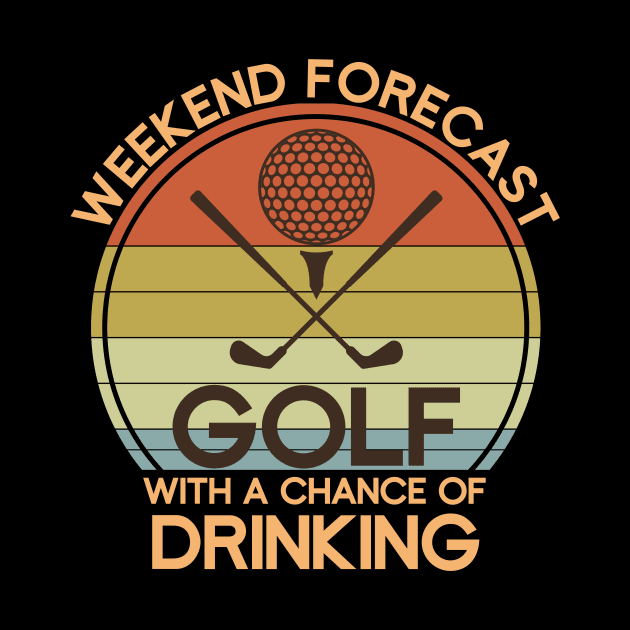 Funny Hobby Golfer Gift Drinking Golf by shirtsyoulike