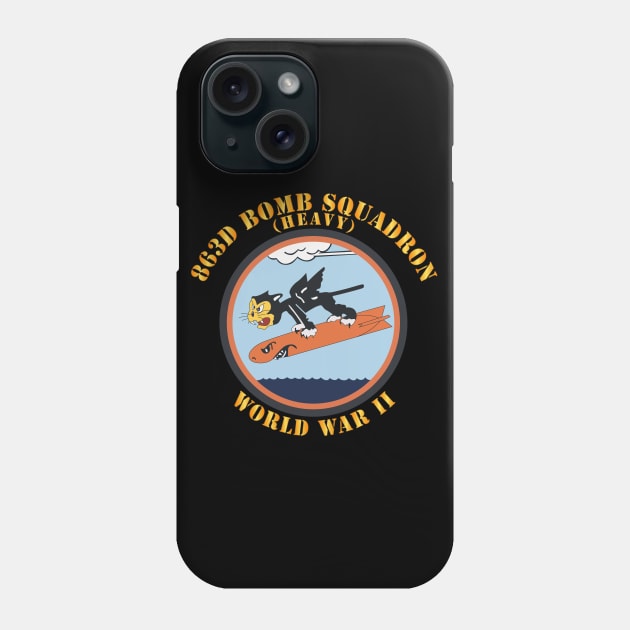 863d Bomb Squadron - WWII Phone Case by twix123844