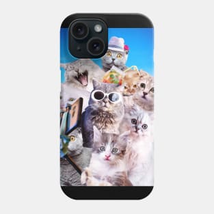 Kitten Cat Selfie On Beach Phone Case