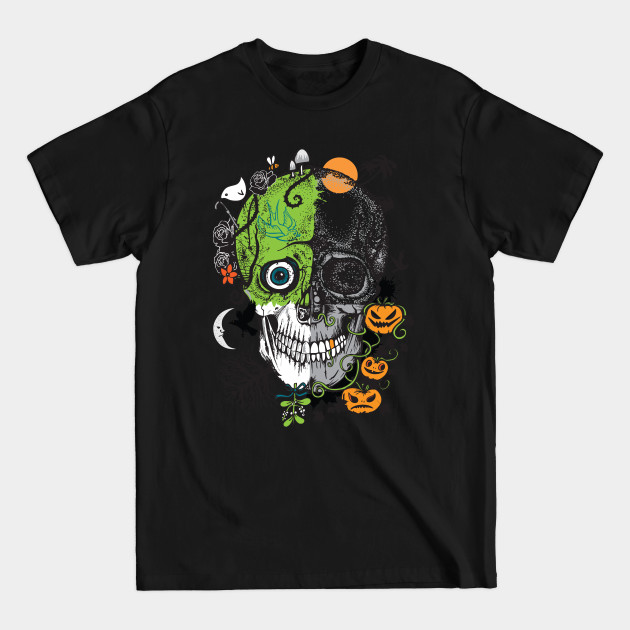 Discover The Seasons of My Mind - Skull Face - T-Shirt