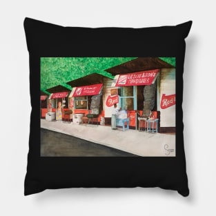 Faiths Pen Jamaican Jerk Centre Painting Pillow