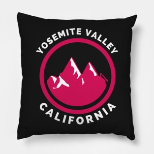 Yosemite Valley Ski Snowboard Mountain California Yosemite - Yosemite Valley California - Travel Pillow