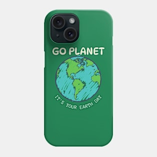 happy Earth day Everyday 2024  gift april 22 Teacher Rainbow Phone Case