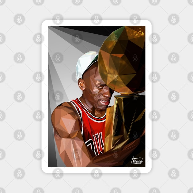 FIRST TIME CHAMP / MJ Magnet by Jey13