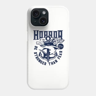 Retro Deep Blue Sea Horror Phone Case