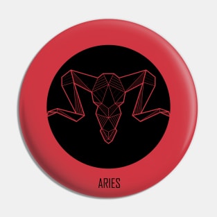 Aaries - Geometric Astrology Pin