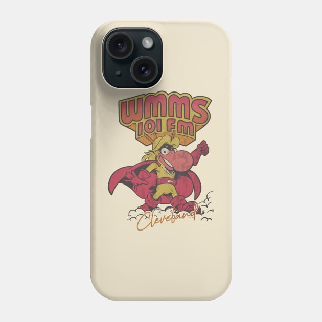 Vintage WMMS FM Radio Station Phone Case by provokta art.directory