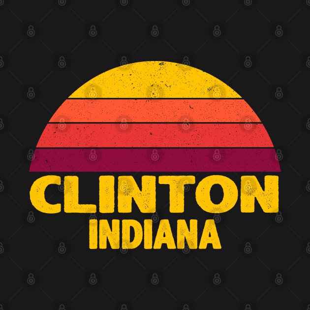 Vintage CLINTON INDIANA by ChadPill