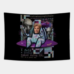 Alien Invation Tapestry