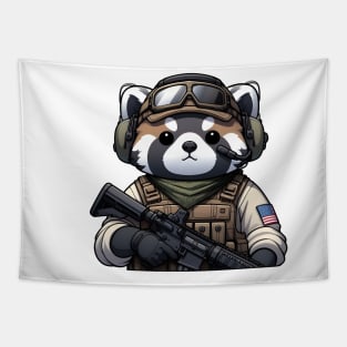 Tactical Tanuki Tapestry