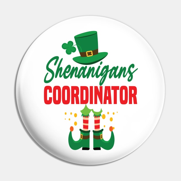 Shenanigans coordinator ST.patricks day teacher gift Pin by DODG99